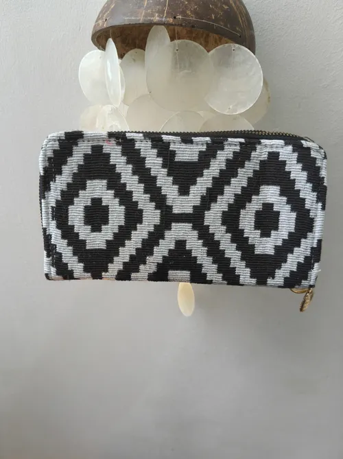 JACQUARD PRINTED WALLET